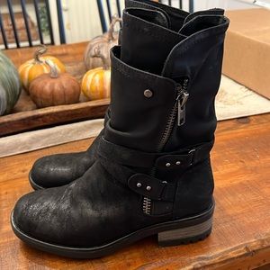 Carlos Santana Sawyer Moto Boots